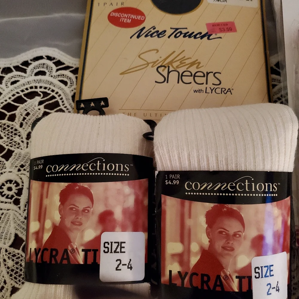 FIRM ~ Eight (8) Pair Of Plus Size Hosiery In Bundle